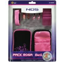 PACK 8 EN 1 ROSA ARDISTEL PARA NINTENDO DS FAT (MODELO ANTIGUO)