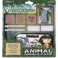 PACK ANIMAL JUNGLE 9 ELEMENTOS ARDISTEL PARA NINTENDO DS LITE