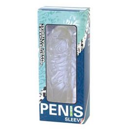 FUNDA  TRANSAPARENTE PARA EL PENE EN SILICONA